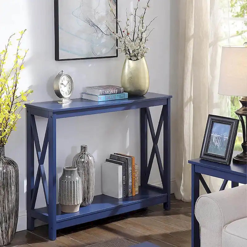 Oxford Console Table with Shelf