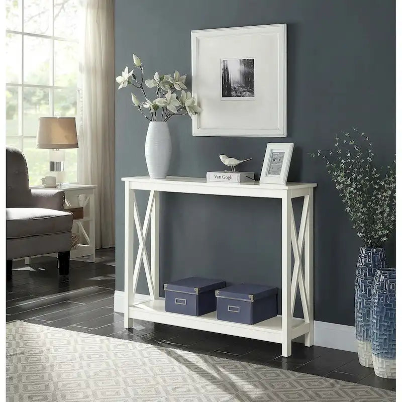 Oxford Console Table with Shelf