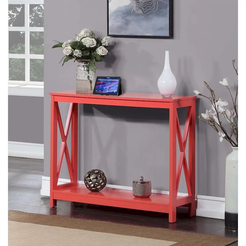 Oxford Console Table with Shelf