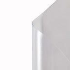 Matte PVC-Schutzmatte für Boden und Stuhl - transparent