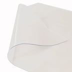 Matte PVC-Schutzmatte für Boden und Stuhl - transparent
