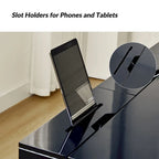 3-Drawer Desk with USB Ports and Outlet