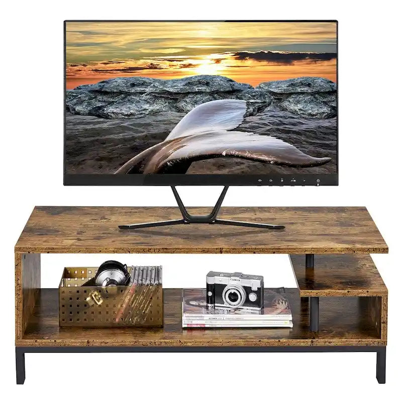 Wooden Small Space TV Stand for Living Room