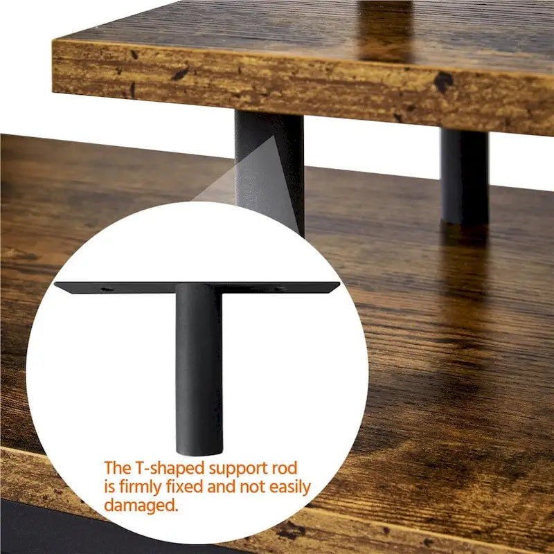 Wooden Small Space TV Stand for Living Room