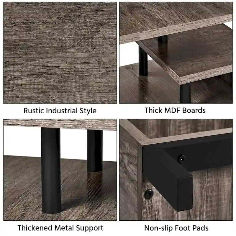 Wooden Small Space TV Stand for Living Room