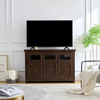 53-inch Farmhouse Buffet Cabinet with Adjustable Shelves
